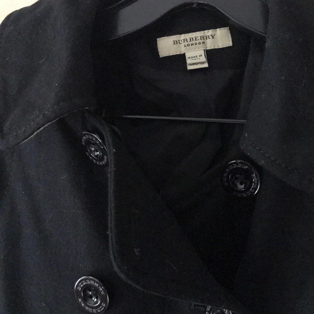 Burberry wool mini dress